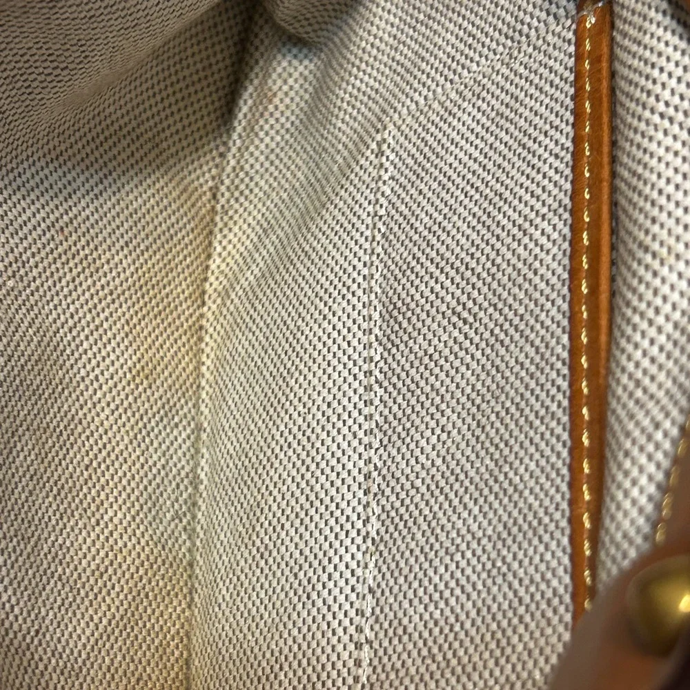 Dooney Bourke Florentine Leather Large Zip Barlow Satchel - Picture 12 of 16